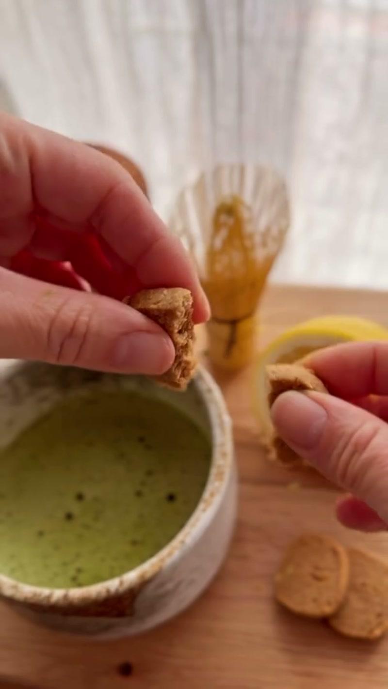 Lemon-Miso Shortbread Cookies