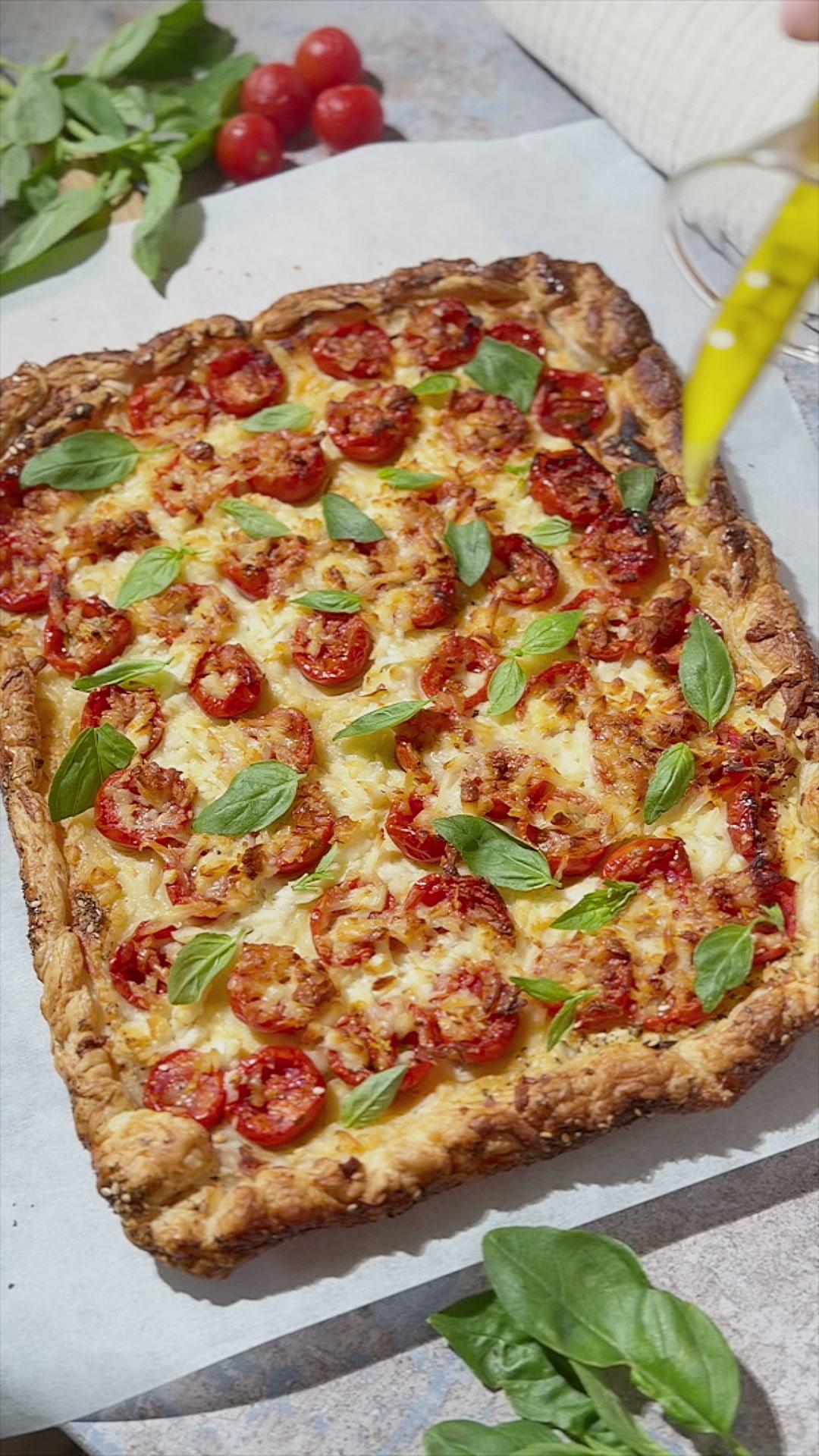 Tomato & Halloumi Galette